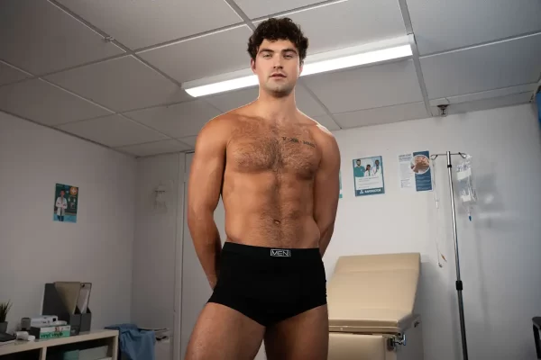 Doctor Mike Monroe Takes William Seed's Temperature Gay Porn 2