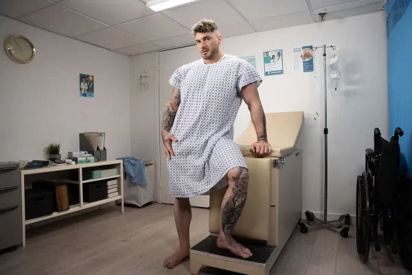 Doctor Mike Monroe Takes William Seed's Temperature Gay Porn 4