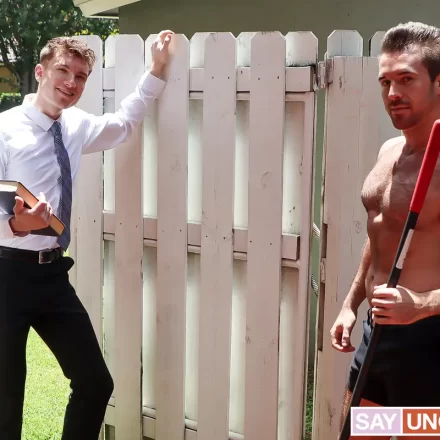 Elder Caden Dior Bottoms For Jace Starr at Missionary Boys Gay Porn