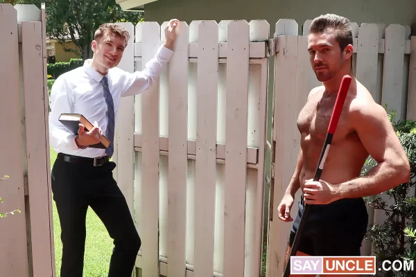 Elder Caden Dior Bottoms For Jace Starr at Missionary Boys Gay Porn