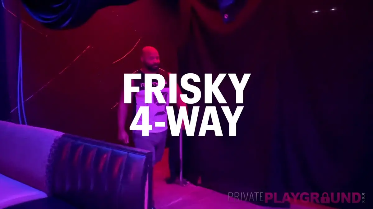 Frisky 4-Way's Bareback Bear Bash 3 Frisky 4-Way's Bareback Bear Bash Gay Porn