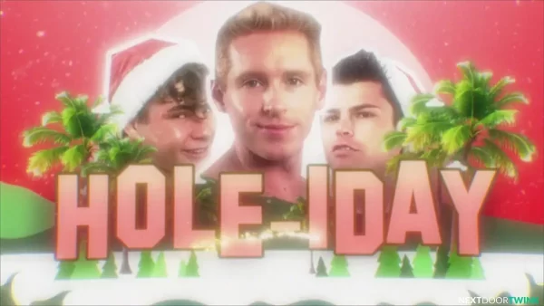 Hole-iday: Oliver Marks, Seth Perterson, & Grayson Cole Gay Porn