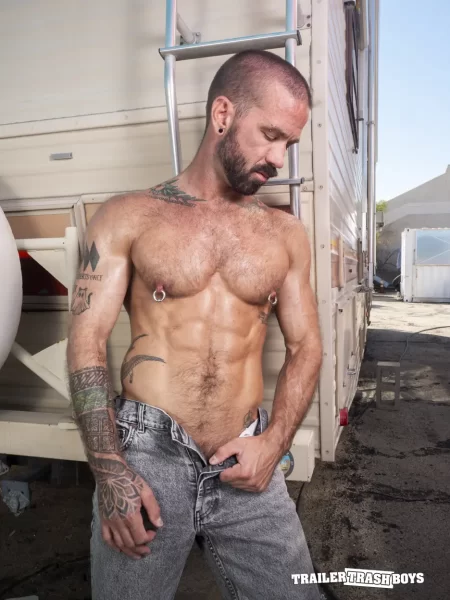 Ian Sterling & Jayson Parker at Trailer Trash Boys Gay Porn 1