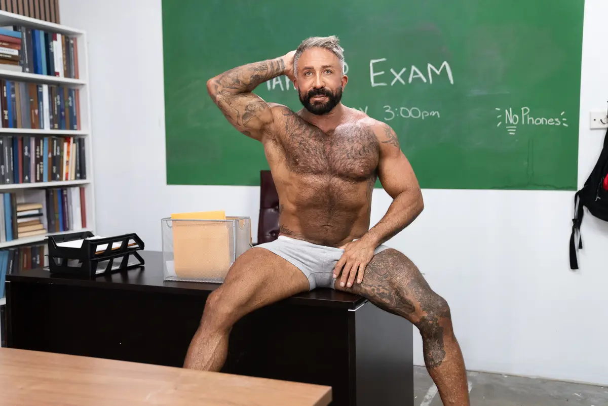 Professor Ken Rock Bangs Trevor Brooks Gay Porn 3