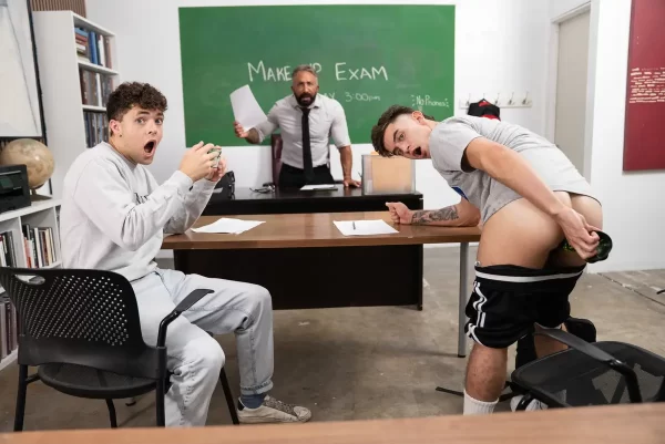 Professor Ken Rock Bangs Trevor Brooks Gay Porn 7