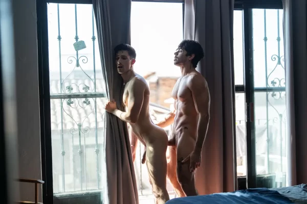 Stay The Night: Ashton Summers & Kane Fox Gay Porn 9