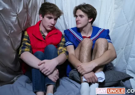 Stranger Twinks 1: Archer Black, Brogan, Nicholas Michaels, & Rob Knocks Gay Porn