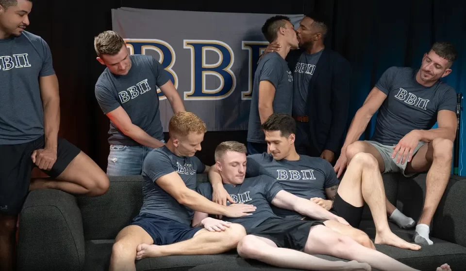 The Beta Beta Pi Brotherhood: Kyle Harper's Initiation Never Ends Gay Porn