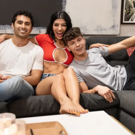 Bisexual Temptation with Drake Von, Zane Walker, and Jasmine Sherni Gay Porn