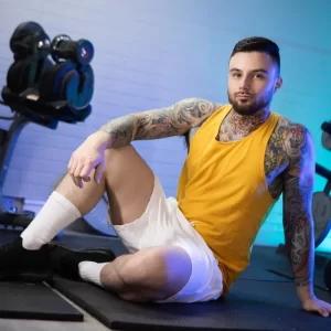 Chad Dorado & Marcus McNeill In Fur Play Gay Porn