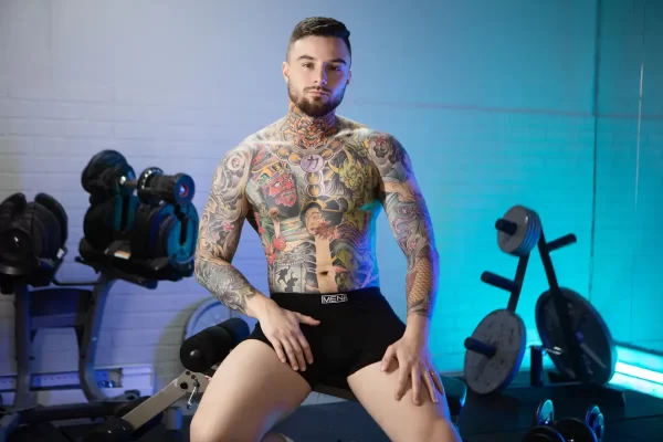 Chad Dorado & Marcus McNeill In Fur Play Gay Porn 3