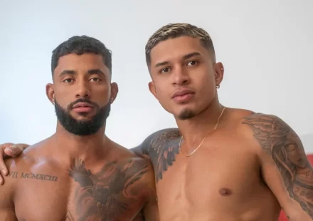 Gui Souza and Rodrigo Silva: Raw, Uncut Gay Fucking in NakedSword's Latest Release Gay Porn