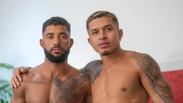 Gui Souza and Rodrigo Silva: Raw, Uncut Gay Fucking in NakedSword's Latest Release Gay Porn