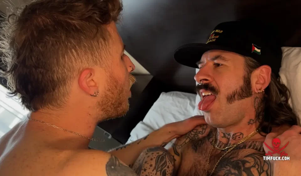Jack Darling and the Tatted Fag's Intense Bareback Session For TIM Gay Porn