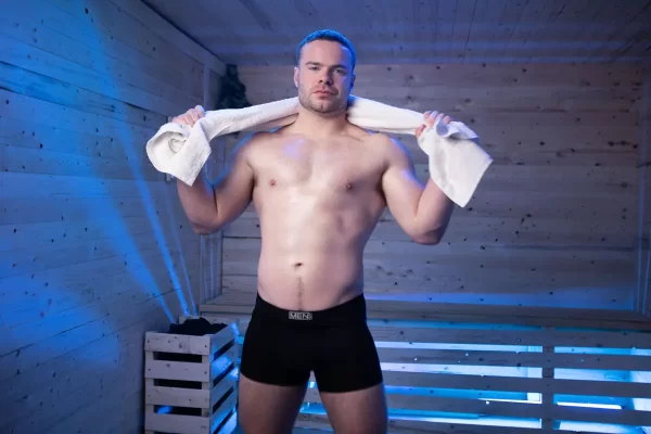 MEN Presents: Thick & Sweaty With Marcus McNeil & Thick Angel Gay Porn 1