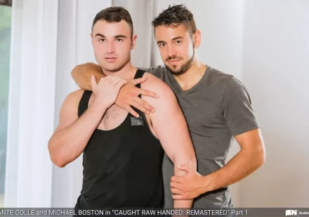Michael Boston Uses Dante Colle’s Big Member Gay Porn