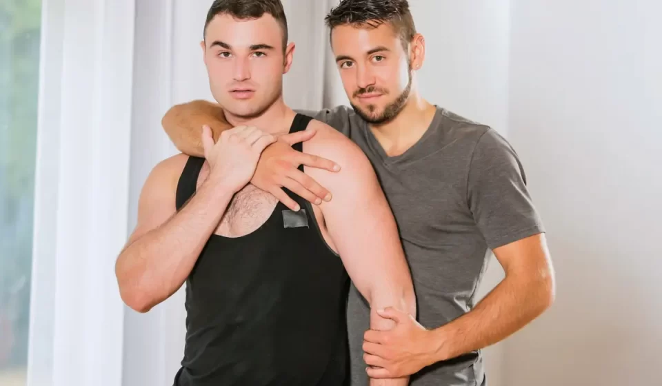 Michael Boston Uses Dante Colle’s Big Member Gay Porn