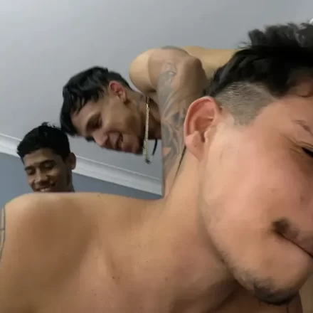 Puma Alvarez Takes Quadruple Heat in TIM's Raw Encounter with Romano Adonis & Luis Davila Gay Porn