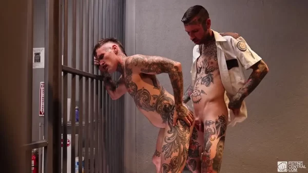 Ryan Sebastian Searches Matt Coven's Cavity With Fists Gay Porn 11