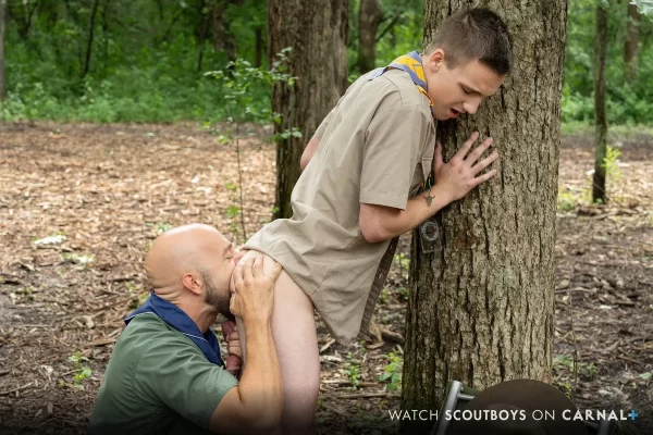 Adam Snow and Zac Steele's Hiking Porn Fantasy Gay Porn 5
