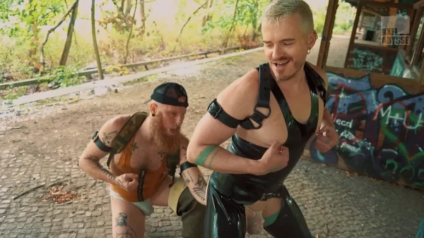 Axel Abysse & Fellball Deliver a Kinky Fisting Deluge in Flood Gay Porn 6