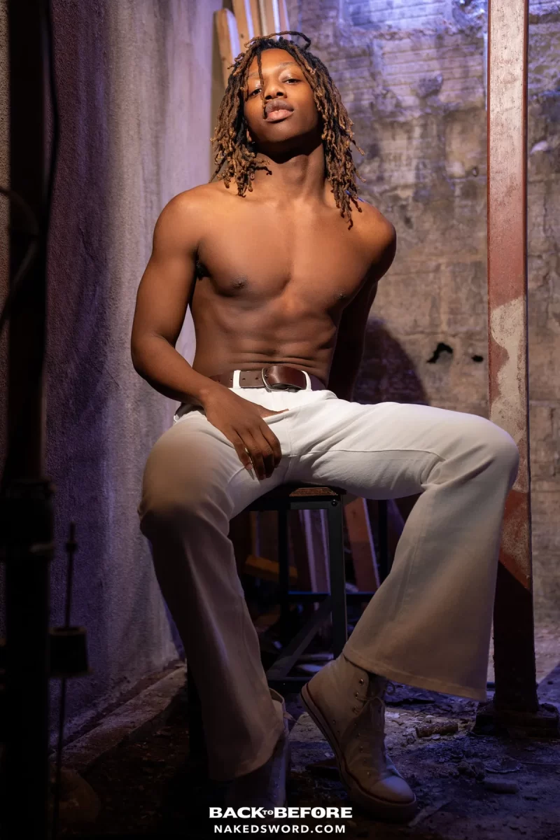 Back to Before: Jade Desir & Joe Vanni's Raw 70s Alley Encounter Gay Porn 2