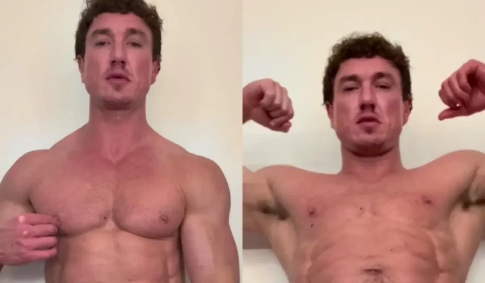 Burning the Midnight Oil: Inside Cade Maddox's Late Night Jerk Off Session Gay Porn