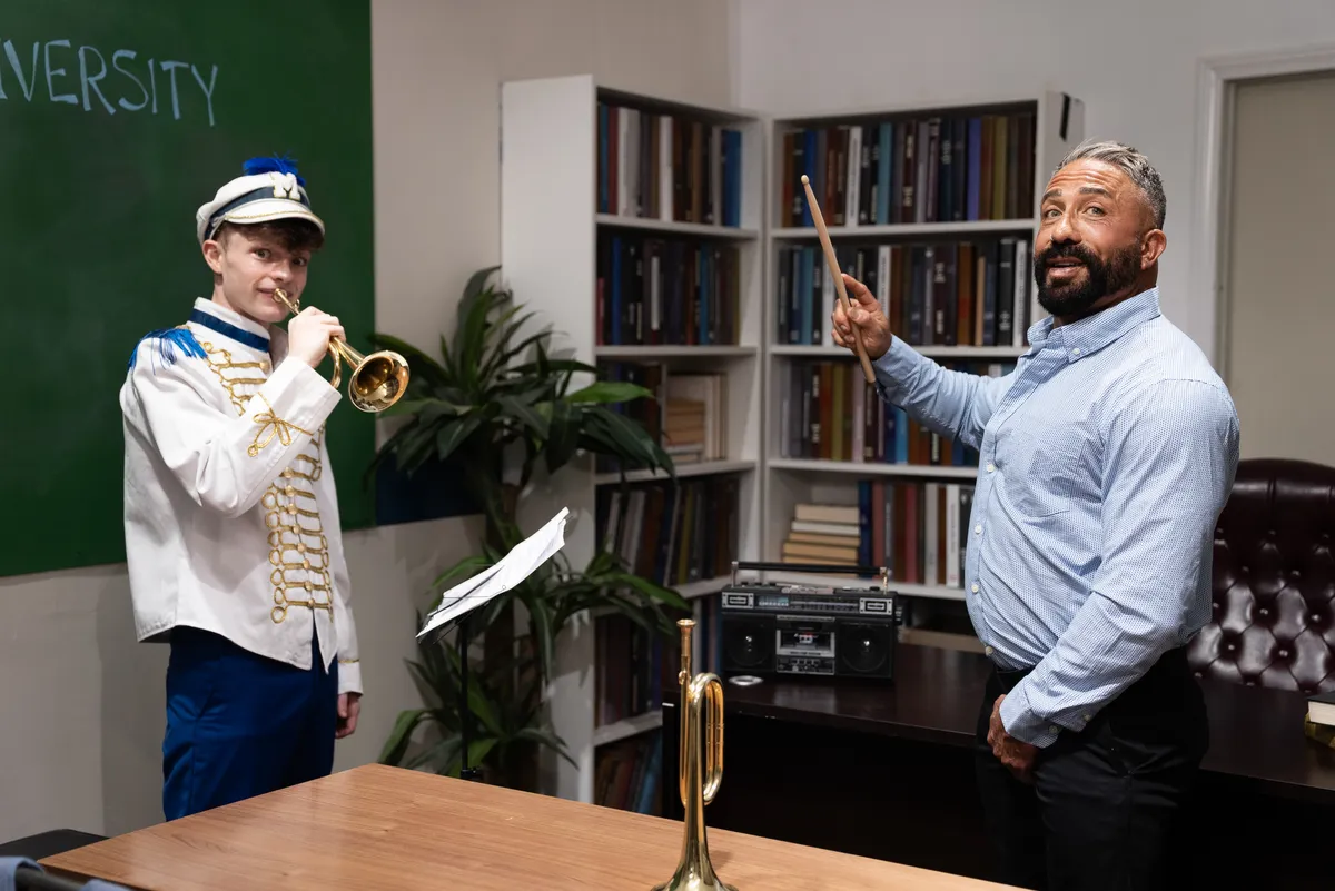 Campus Cock 3: Jake Preston & Ken Rock's Forbidden Band Room Encounter Gay Porn 3