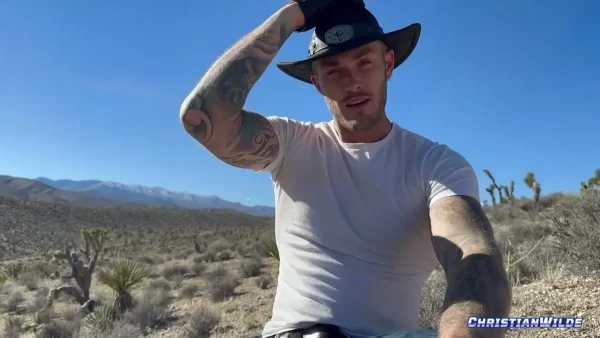 Caught by a Cowboy: Christian Wilde's Wild Ranch Justice Gay Porn 1
