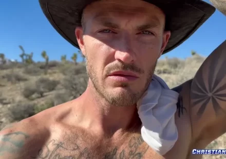 Caught by a Cowboy: Christian Wilde's Wild Ranch Justice Gay Porn