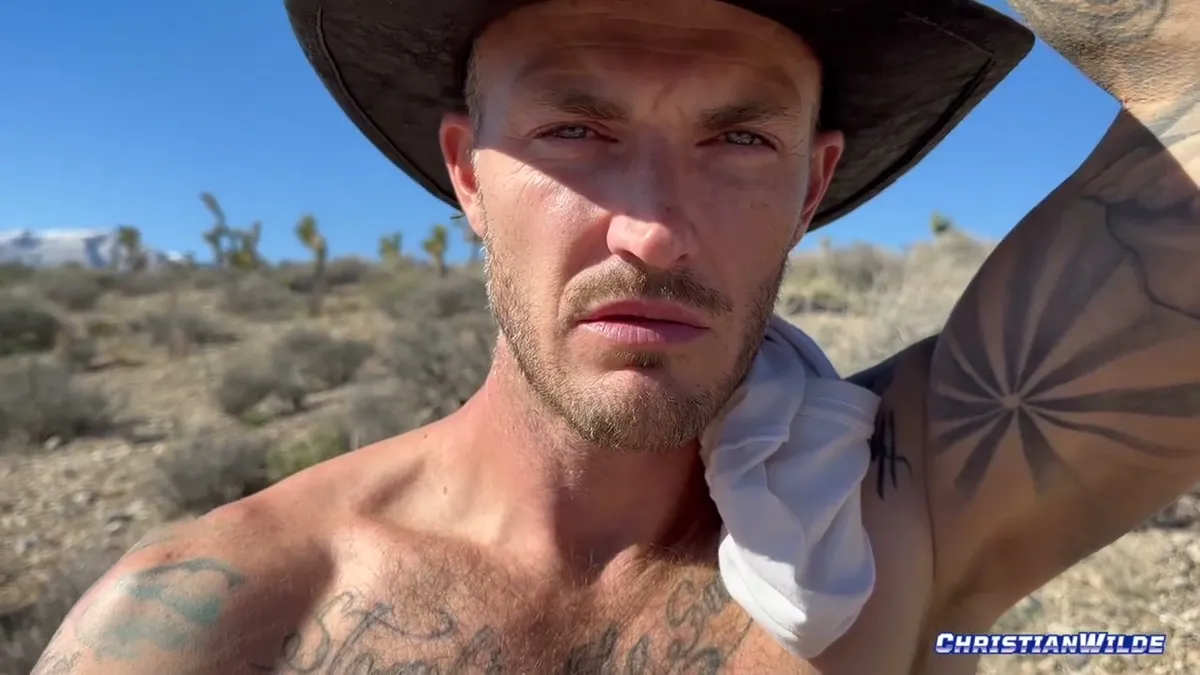 Caught by a Cowboy: Christian Wilde's Wild Ranch Justice Gay Porn