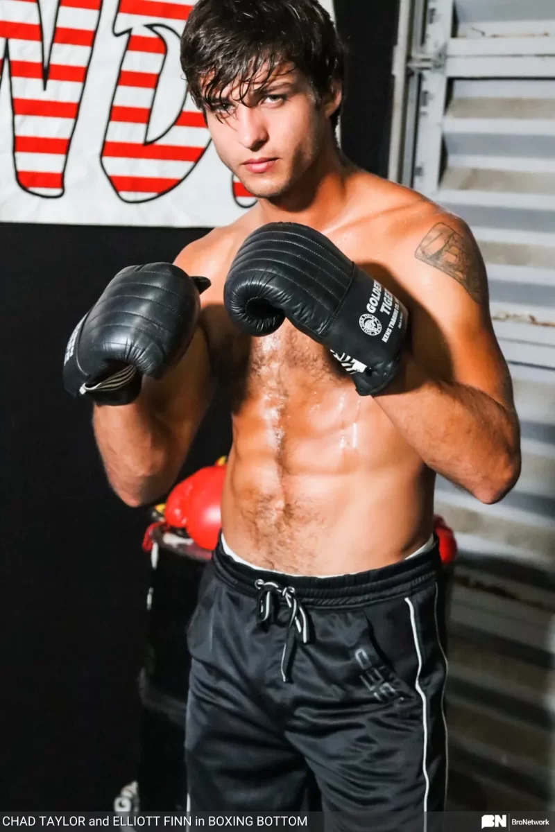 Chad Taylor & Elliott Finn's Raw Boxing Session Gay Porn 10