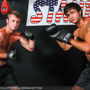 Chad Taylor & Elliott Finn's Raw Boxing Session Gay Porn