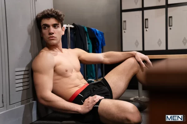 Channing Flynn & Christopher White in Varsity Heat: A Locker Room Fantasy! Gay Porn 1