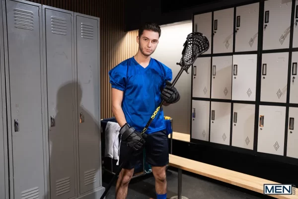 Channing Flynn & Christopher White in Varsity Heat: A Locker Room Fantasy! Gay Porn 8