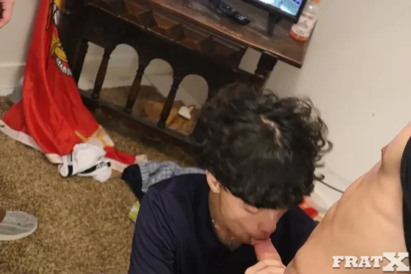 Chenny's Newest FratX Gang Bang: Bruce, Cyrus, Steve Knox, & Louis Gay Porn 1