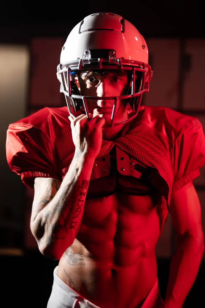 Cum Rivals: Leo Levine & Samm Fitness Heat Up the Locker Room Gay Porn 1