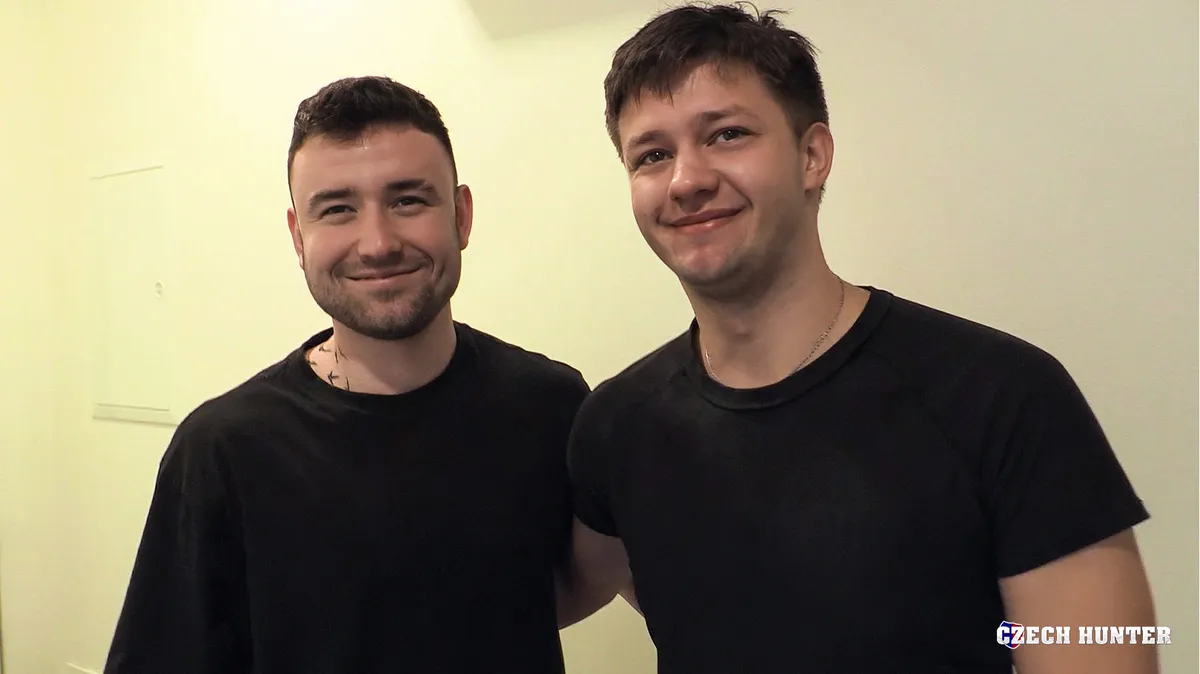 Czech Hunter 826: The Threesome - Slavo & Matty's Intense Breeding Gay Porn