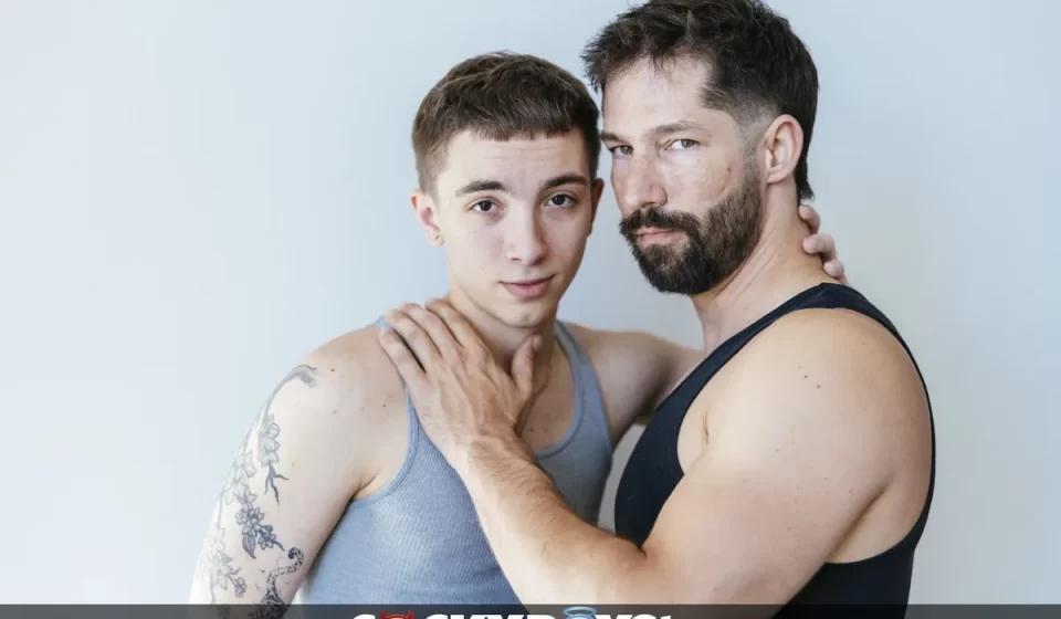 Eddie Patrick & Jacob King's "Accidental" Encounter For CockyBoys Gay Porn