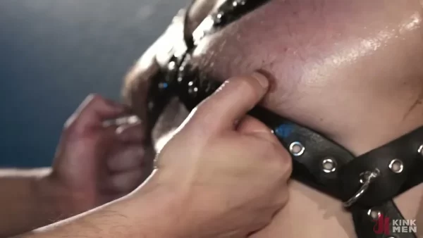KinkMen Launches Intense Gay BDSM Episode with Eddie Patrick & WoodxBound 🔥 Gay Porn 12