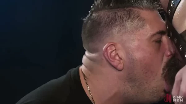 KinkMen Launches Intense Gay BDSM Episode with Eddie Patrick & WoodxBound 🔥 Gay Porn 32