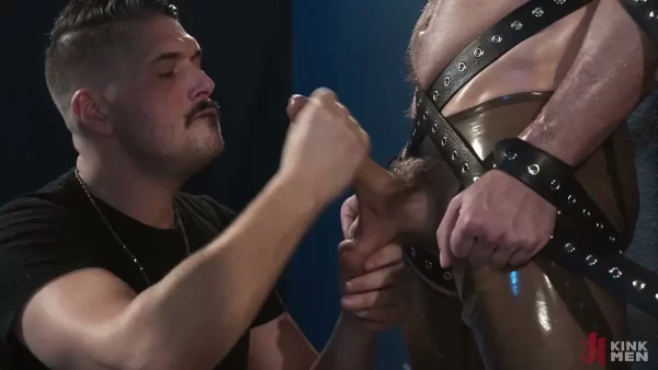 KinkMen Launches Intense Gay BDSM Episode with Eddie Patrick & WoodxBound 🔥 Gay Porn 40