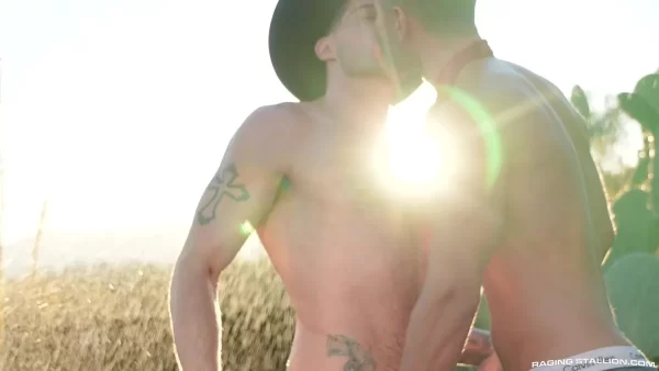 Lee Sparks and Ty Roderick Get Wrangled in Bareback Ranch Ride Gay Porn
