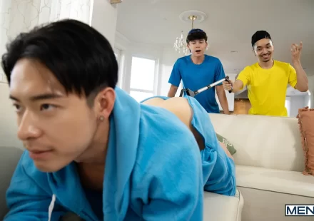 Oomfie Betrayal: Drake Von Pumps Titus Low as Stepbro Watches Oomfie Betrayal: Drake Von Pumps Titus Low as Stepbro Watches Gay Porn