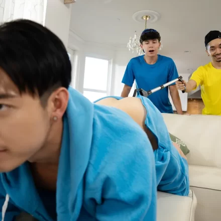 Oomfie Betrayal: Drake Von Pumps Titus Low as Stepbro Watches Gay Porn