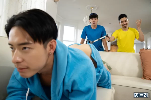 Oomfie Betrayal: Drake Von Pumps Titus Low as Stepbro Watches Gay Porn