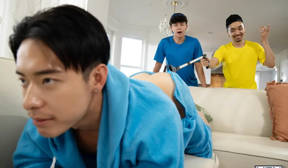 Oomfie Betrayal: Drake Von Pumps Titus Low as Stepbro Watches Gay Porn