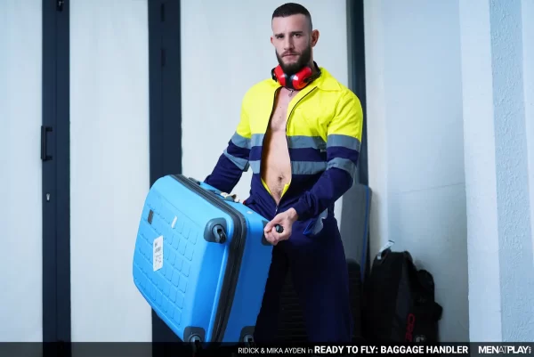 Ready To Fly: Mika Ayden's Hardcore Suit Sex With Ridick Gay Porn 1