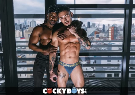 Siren Santiago & Max Konnor’s Hotel Hookup: A Fantasy of Submission & Raw Power Gay Porn