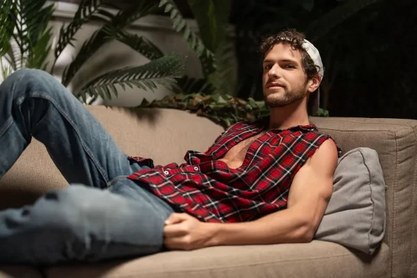 Snake Charmer: Jake Apton and Bunker's Wild Outdoor Adventure Gay Porn 13